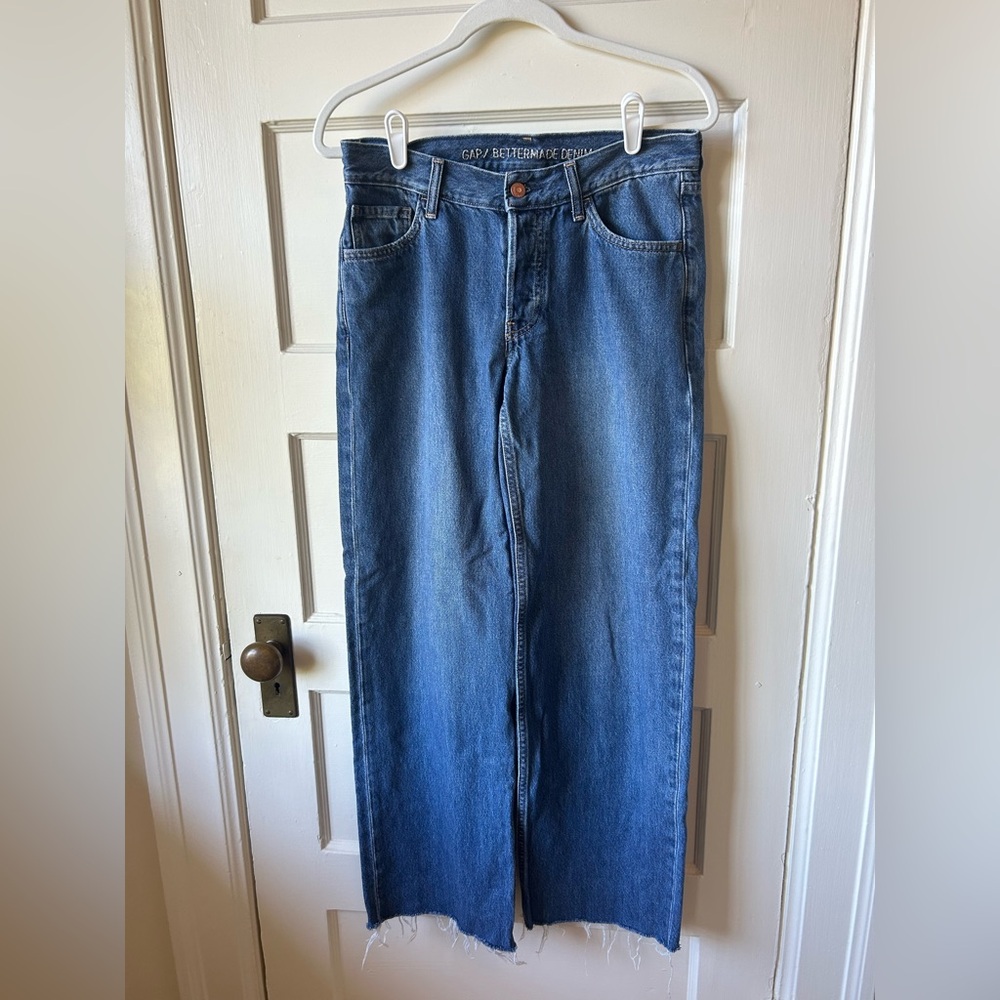 Gap low rise stride jean